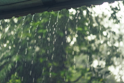 It’s Raining Hard Here….